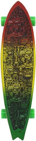Palisades Longboards False Idols Complete Skateboard 9.5"x38"