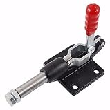 Toggle Clamp 90 Degree Capacity 227Kg 500Lbs 32mm Plunger Stroke Push Pull Toggle Clamp Rod Arm Welding Machine Operation Mold