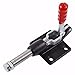 KangTeer Toggle Clamp 90 Degree Capacity 227Kg 500Lbs 32mm Plunger Stroke Push Pull Toggle Clamp Rod Arm Welding Machine Operation Mold