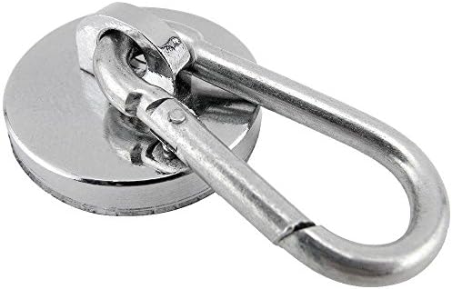 Super Magnets 45 lb. Carabiner Hook Magnetic Key Holder Key Chain Neodynium FeNeo