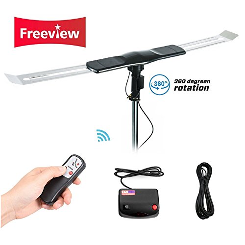 Esky hg-8801a 360° rotatable hdtv indoor/outdoor remote amplifie…