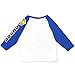 Paw Patrol Nickelodeon Chase Boys' Graphic Long Sleeve Shirt for Toddler Kids – Blue/White
