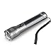 IFLYING Solar Powered Flashlight Aluminum Alloy Handheld Lamp Torch Outdoor Camping Rechargeable Flashlights