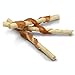 Cadet Gourmet 5-Inch Beef Hide Twist Chew Sticks, Long-Lasting and Natural Rawhide Chews for Dogs, Inspected & Tested in USA, Chicken Flavor, 50 Count