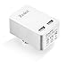Zeksit AD569 Dual USB Fast Speed Wall Charger - White