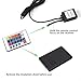 S SMIFUL LED Aquarium Lights RGB Fish Tank Lights Underwater IP68 Waterproof Submersible Remote Control Tank Lights Color Changing Fish Aquarium Tank Waterfall Lighting, 11 inch