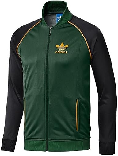 adidas superstar jacket green