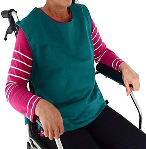 YAOBAOWheelchair Seat Restraint Vest,Torso Support Wheelchair Positioning Belt,Anti-Slip Positioning Band Prevent Patient Forward Sliding(Green)