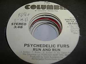 Psychedelic Furs Psychedelic Furs 45 Rpm Run And Run Same Amazon Com Music