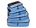 BAGSMART Travel 4 Set Packing Cubes, Carry-on Luggage Packing Organizers