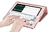 iPad Pro 12.9 (Compatible with 2017 and 2015 Model) Case, WWW [Luxury Laser Flower] Premium PU Leather Case Protective Cover with Auto Wake/Sleep Feature for iPad Pro 12.9 (Both 2017 and 2015) Pink