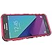 Galaxy J7 V Case, Galaxy J7 Prime Case, Galaxy J7 Perx Case, Galaxy J7 Sky Pro / Galaxy Halo Case, OEAGO Samsung Galaxy J7 2017 Case Tough Rugged Dual Layer Protective Case with Kickstand - Hot Pink