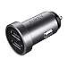 AUKEY Car Charger with 24W/4.8A Dual-Port & Aluminum Alloy Finish for iPhone Xs/XS Max/XR/X/8, iPad Pro/Air 2/Mini, Samsung Galaxy Note9 and More