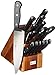 Wüsthof 1095071804 Gourmet Block Set, Black