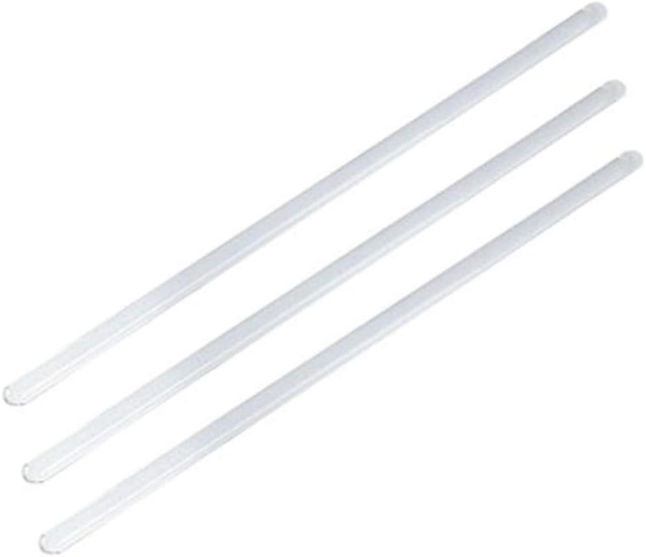 Premium Quality Heat Resistant Glass Stirring Rods For Lab Stiring Stirrer Barware 3 x 200mm