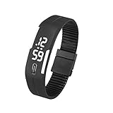 BestNow Unisex Rubber LED Watch Date Sports