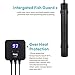 Hygger 500W Aquarium Heater with LED Digital Temperature Controller, Submersible Fish Tank Water Heater for 60-120 Gallon Tank