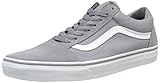 Vans Unisex Old Skool¿ (Suede/Canvas) Frost Gray/True White 8 Women / 6.5 Men M US