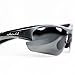 Polarized Sports Sunglasses Running, Fishing Lightweight Adjustable Mens Womens
