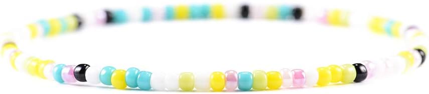 BOCHOI Friendship Bohemian Seed Beaded Bracelets Waterproof Stackable Stretch Handmade Colorful Miyuki Beads Bracelets for Women Girls Couples BFF Jewelry Gifts for Girlfriend, Gift for Christmas