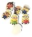 Minion Despicable Me 2 Large Erasers with Colorful Characters - 3 pack