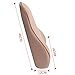 Amooca Breathable Back Support Cushion Pillow Memory Foam Lumbar Home Chair Car Seat Beige 1PCS