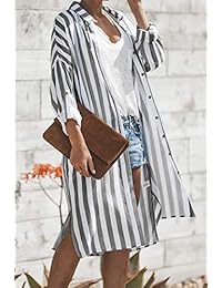 Sidefeel - Vestido de mujer con cuello en V para playa