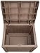 Amazon Basics 22 Liters Resin Deck Storage Box, Mocha