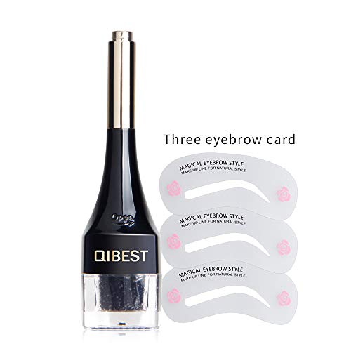 Coerni Waterproof 3D Eyebrow Extensions Gel Fiber+Eyebrow Card - Building Brow Hair and Eye Brow Brush