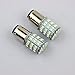 Ecosin Fashion 4x BAY15D 1157 White Car Tail Stop Brake Light Super Bright 64 SMD LED Bulb 12V