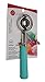 Good Living Stainless Steel Ice Cream Scoop with Release Lever and Rubberized Handle for Comfort Grip, Green, 1-scoop