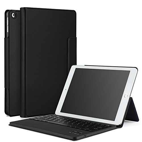 Ivso apple new ipad 9.7 2017 case with keyboard ultra-t…