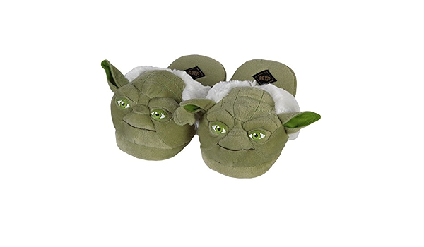 Amazon.com: Star Wars Yoda Zapatillas 3D unisex : Ropa, Zapatos y Joyería