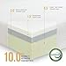 HOFISH 2019 Upgraded Balance-X 10 Inches Responsive Foam Mattress -Lumbar Support & Pressure Relief-CertiPUR-US Certified Memory Foam-Medium Feel-Full Size