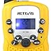 Retevis RT388 Kids Walkie Talkies,Toys Gifts for 6-12 Year Old Girls Boys,Long Range Toy Walkie Talkie,Birthday Gifts Outdoor Camping(Yellow 1 Pair)