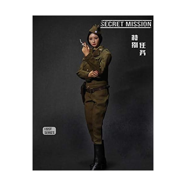 ZSMD Figure Accessories 1/6 Female KMT Troops Figure Clothes 1/6 BIS Female Agent Clothes Fit for 12" Action Figure – Bild 8