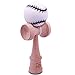 White & Black Baseball Kendama And Extra String