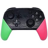Wireless Controller for Nintendo Switch,Pro Controller Bluetooth Gamepad Joypad Remote Compatible with Nintendo Switch Console (Pink & Green)