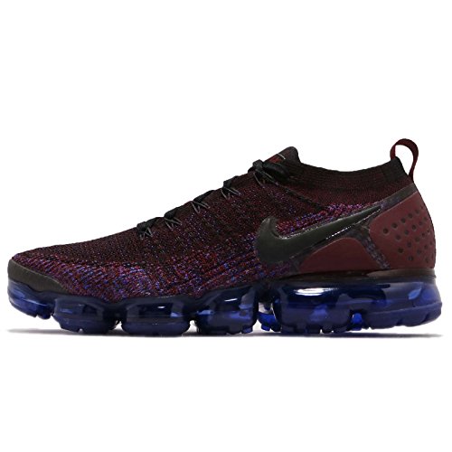Nike Men's Air Vapormax Flyknit 2, Black/Black-Team RED, 10 M US