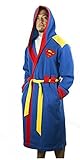 DC Comics Superman Super Hero Fleece Bathrobe with