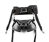 Signstek Stand Up Offshore Fishing Gimbal Padded Boat Fishing Fighting Belt Waist Rod Holder Shoulder Back Harness