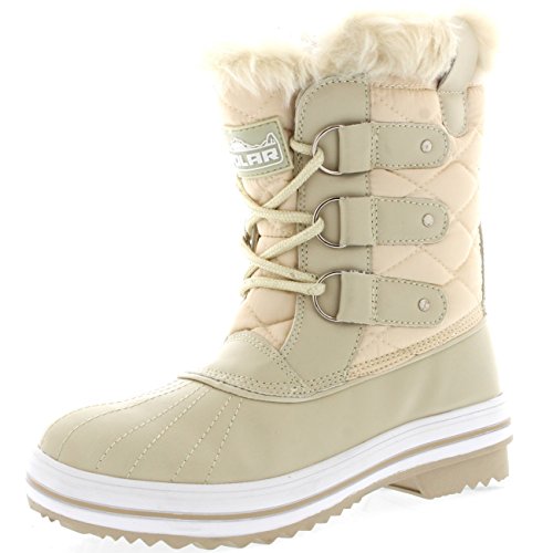 short warm waterproof boots