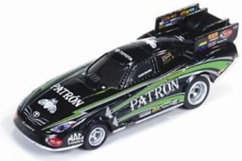 Auto World 252 Patron Alexis Dejoria NHRA Funny Car Black 4 Gear HO Slot Car by Ertl Auto World