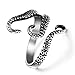 FIBO STEEL Stainless Steel Octopus Shape Rings for Men Women Vintage Rings,Size 11