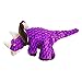 KONG - Dynos™ Triceratops Pink - Dinosaur Squeak Dog Toy, Reinforced Lining and Varied Texture - For Large Dogs