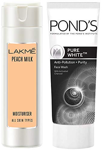 ponds peach milk moisturizer