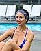 The Good Tides Swimming Headbands for Men + Women. Goodbye Uncomfortable Swim caps, Hello Fully Adjustable Swim Headband. Ultra-Comfortable!
