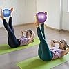 Dokpav 2pcs Pilate Balls 9 inch / 23 cm Small Fitness Yoga Ball Exercise Balance Ball for Pilates,Yoga, Core Training…