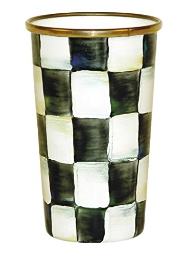 MacKenzie-Childs Courtly Check Enamel Tumbler - 10 Ounce