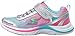 Skechers Kids Girls' Swift Kicks-Super Skillz Sneaker,Silver/Multi,